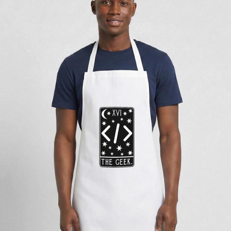 Programmer Tarot Card - Coding Geek Developer Code Cooking Apron