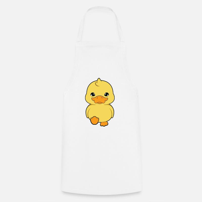 Canard canard - Tablier de cuisine - blanc