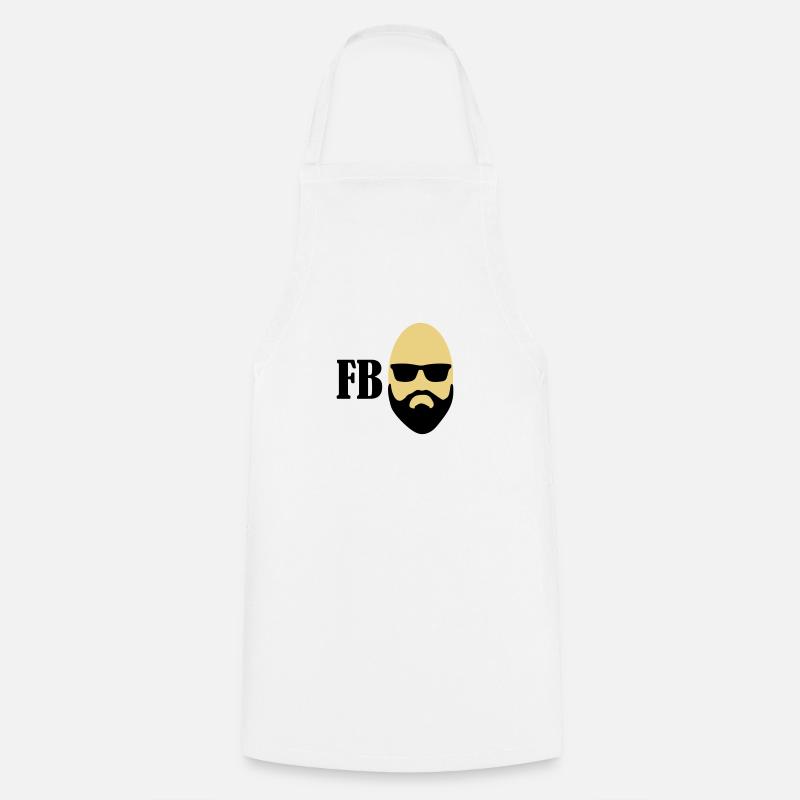 FBI - Tablier de cuisine - blanc