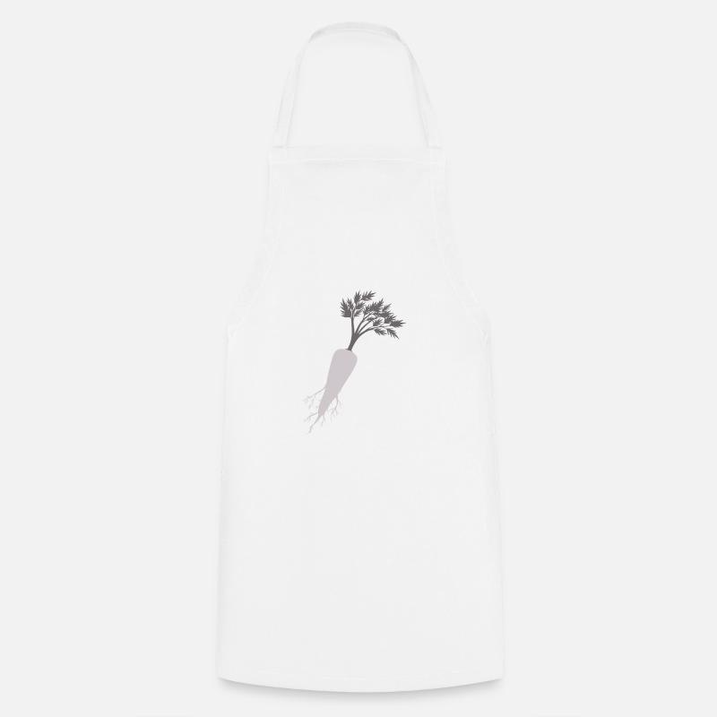 Carrot - Cooking Apron - white