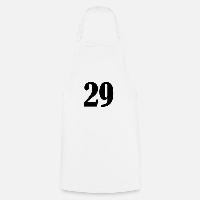 29 - Tablier de cuisine - blanc