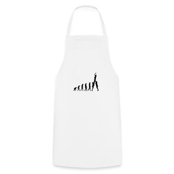 Evolution Rugby - Line-Out - Cooking Apron - white - Front - AI Model Male 185 dark (185cm)