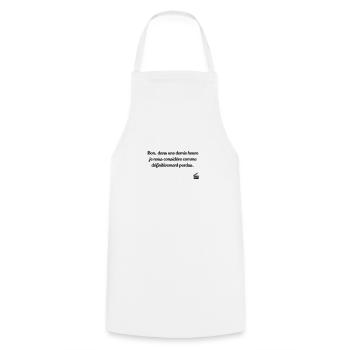 Les Bronzés font du ski / Humour / Réplique Culte - Tablier de cuisine - blanc - Devant - AI Model Male 185 dark (185cm)