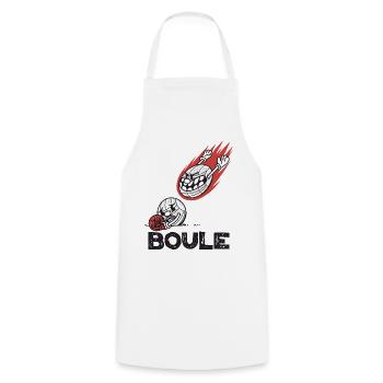 Boules volantes pour les joueurs de boules Bouler - Tablier de cuisine - blanc - Devant - AI Model Male 185 dark (185cm)