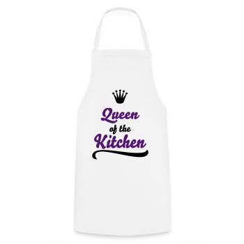 Lustige Geschenke für Frauen die gern kochen - Kochschürze - Weiß - Vorne - AI Model Male 185 dark (185cm)