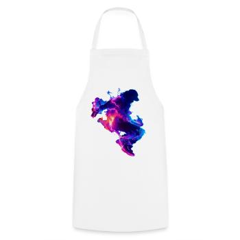 Electric_Storm_Breaker - Cooking Apron - white - Front - AI Model Male 185 dark (185cm)