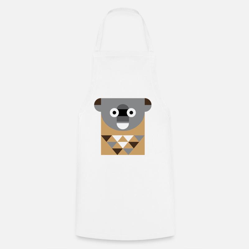 Panda - Cooking Apron - white