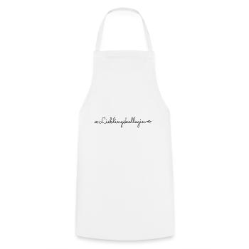 Camarade préférée meilleure adage de la camarade - Tablier de cuisine - blanc - Devant - AI Model Male 185 dark (185cm)