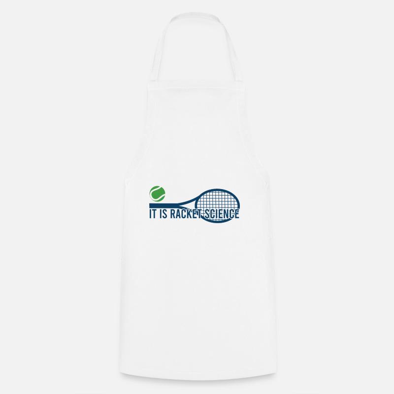 Tennis - It is Racket Science - Tablier de cuisine - blanc