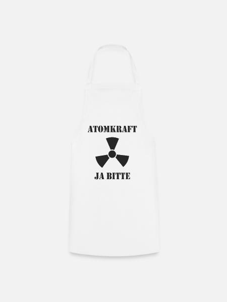 Atomkraft, Ja bitte - Kochschürze - Weiß