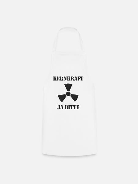Kernkraft, Ja bitte - Kochschürze - Weiß