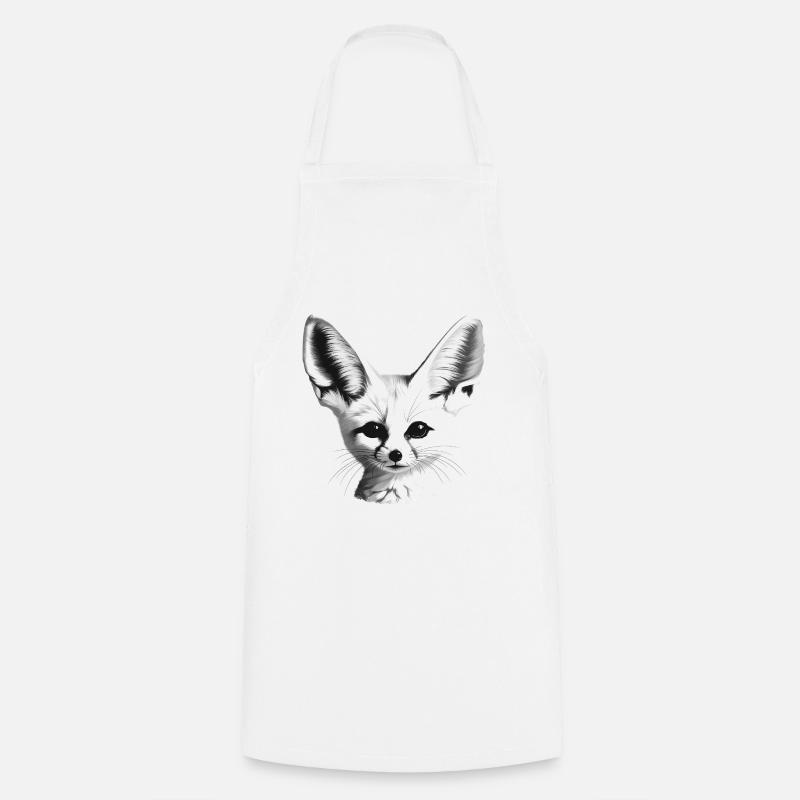 Fennec - Tablier de cuisine - blanc
