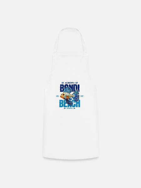 Bondi Beach 1 - Tablier de cuisine - blanc