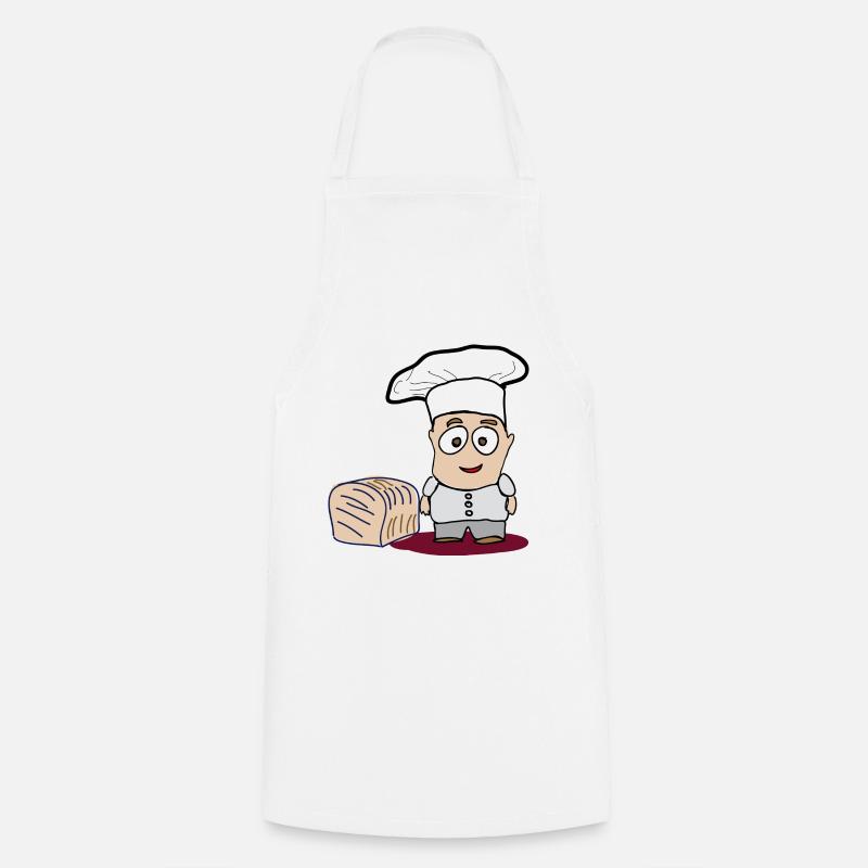boulanger - Tablier de cuisine - blanc