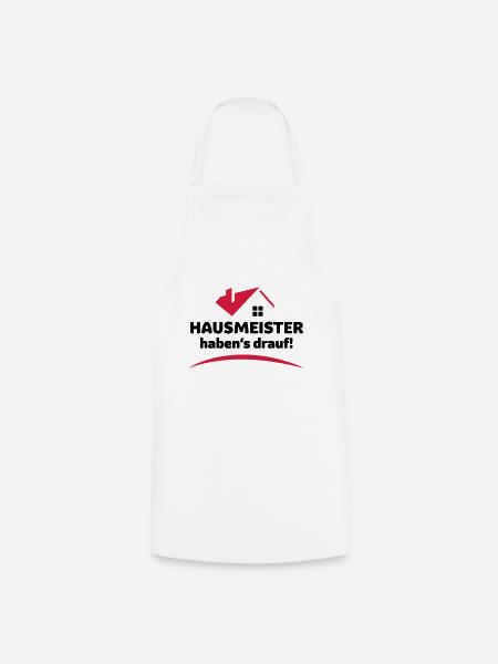Hausmeister - Kochschürze - Weiß