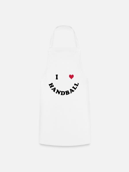 Handball - Tablier de cuisine - blanc