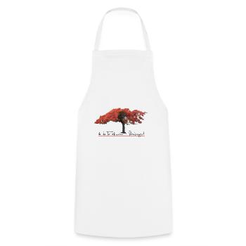 Flamboyant - Tablier de cuisine - blanc - Devant - AI Model Male 185 dark (185cm)