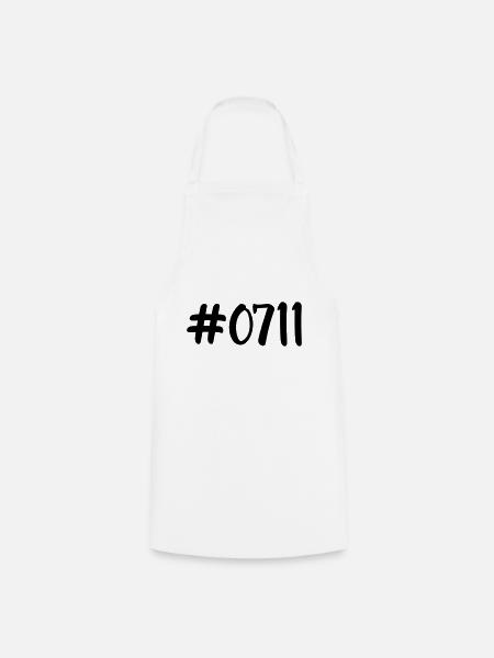 #0711 - Kochschürze - Weiß