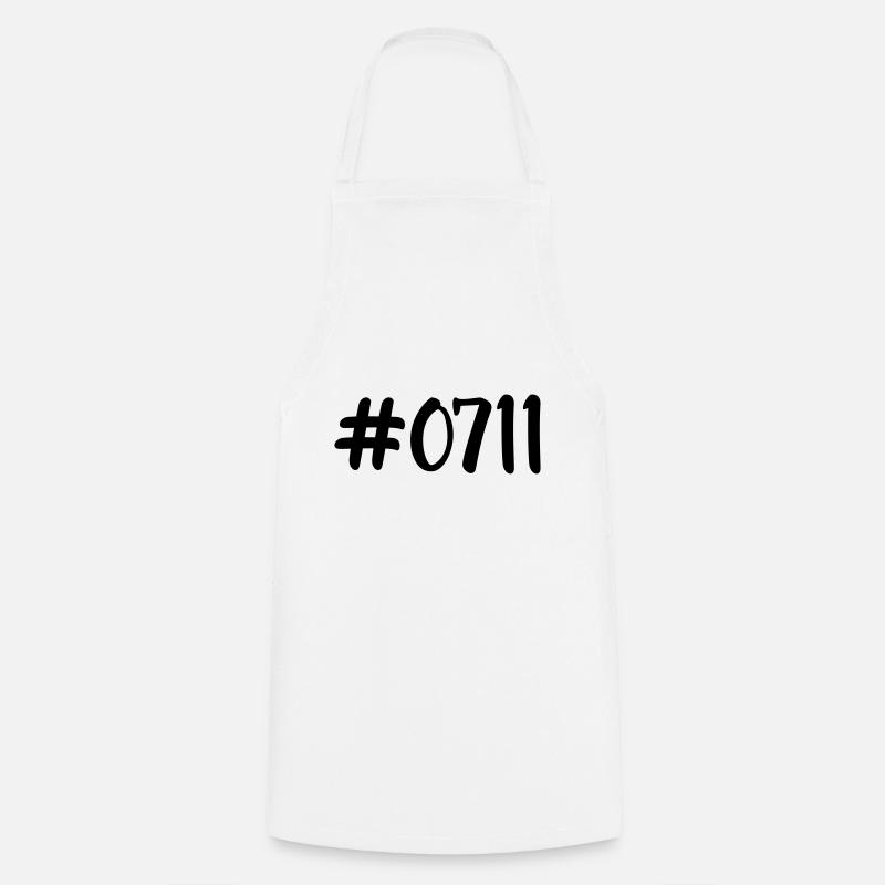 #0711 - Kochschürze - Weiß