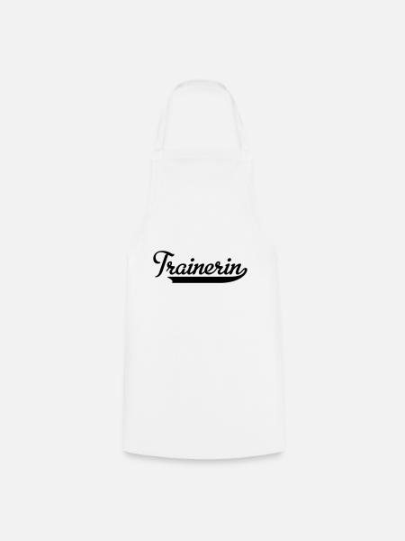 Trainerin - Kochschürze - Weiß