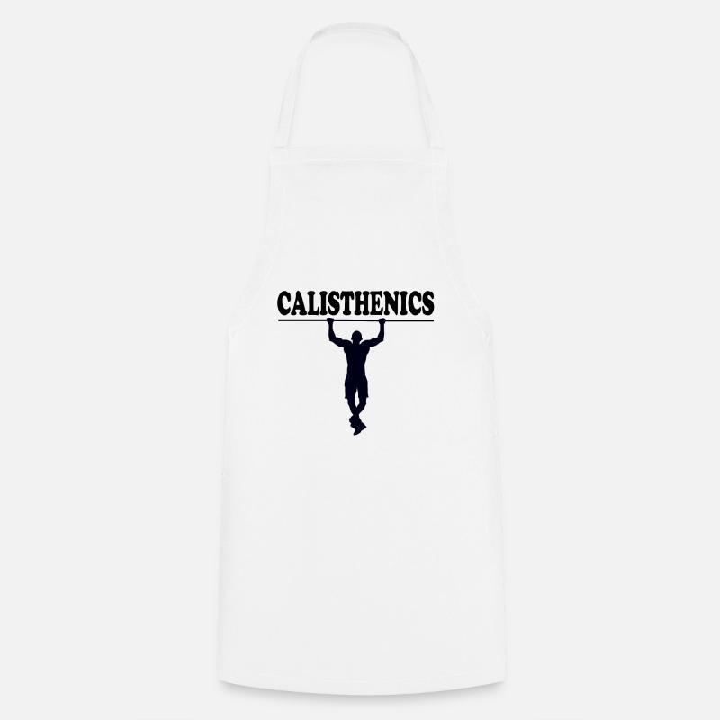 Calisthenics - Cooking Apron - white
