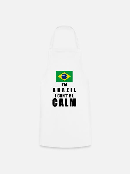 Brasilianer Spruch - Kochschürze - Weiß