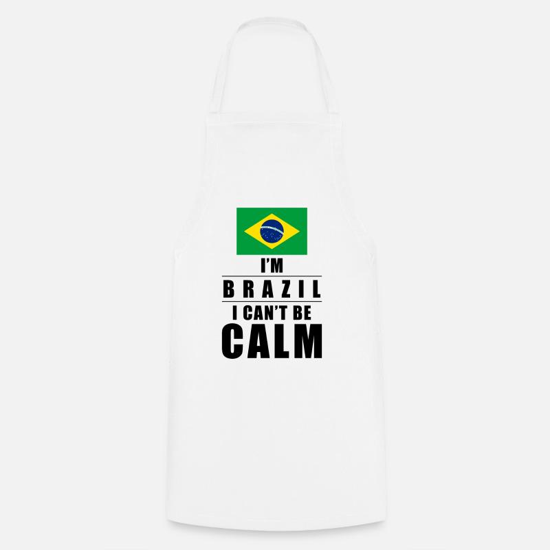 Brasilianer Spruch - Kochschürze - Weiß