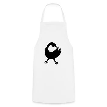 Egypte Ancien Symbole Sagesse - Tablier de cuisine - blanc - Devant - AI Model Male 185 dark (185cm)