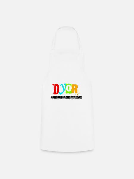 dyor v1 black - Kochschürze - Weiß