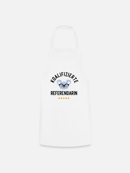 Koalifizierte Referendarin Geschenk Lustig - Kochschürze - Weiß