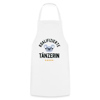 Koalifizierte Tänzerin Geschenk Lustig - Kochschürze - Weiß - Vorne - AI Model Male 185 dark (185cm)