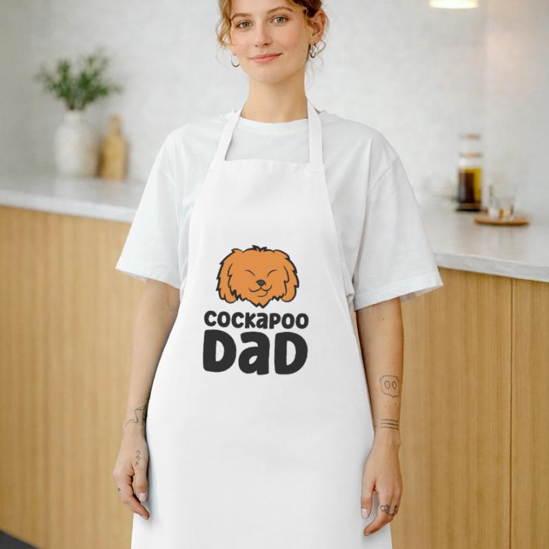 Funny Cockapoo Dad Cockapoo Dog Cooking Apron