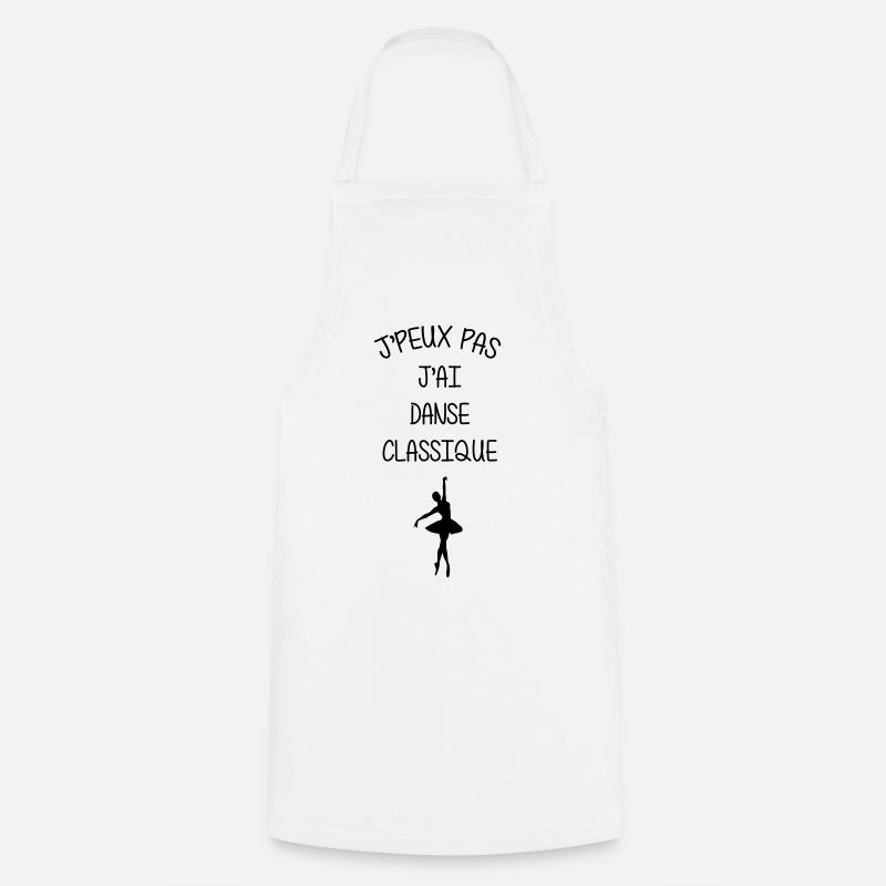 Danse Classique Danse Danseur Danseuse Musique - Tablier de cuisine - blanc