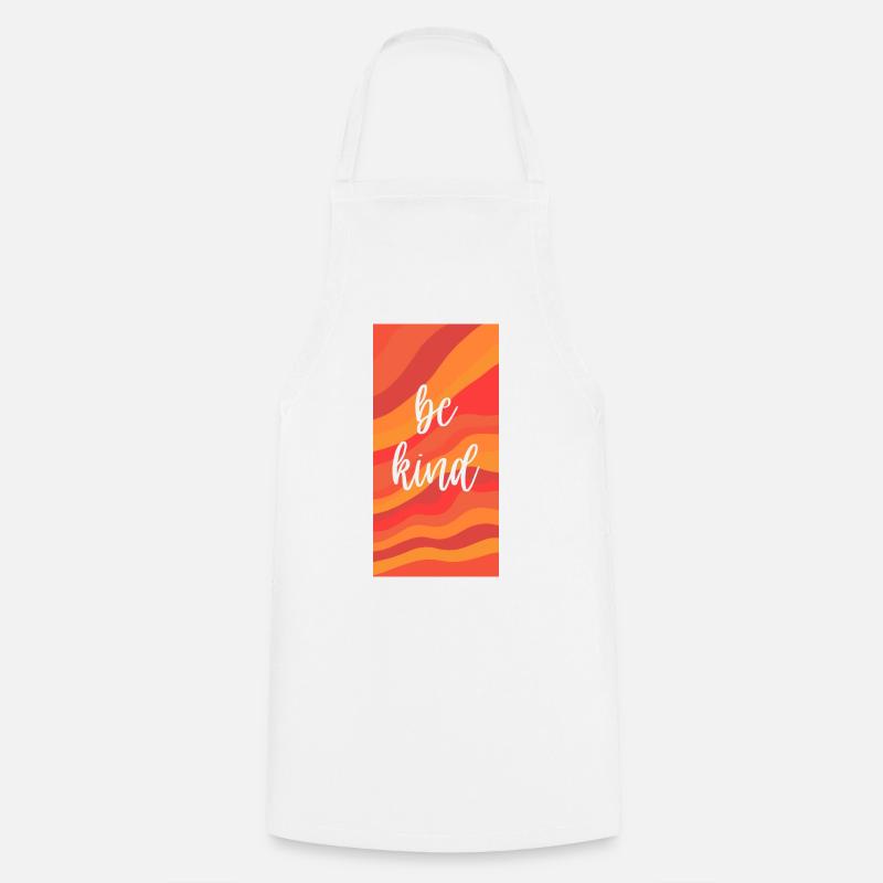 Be Enfant Red Tones - Tablier de cuisine - blanc
