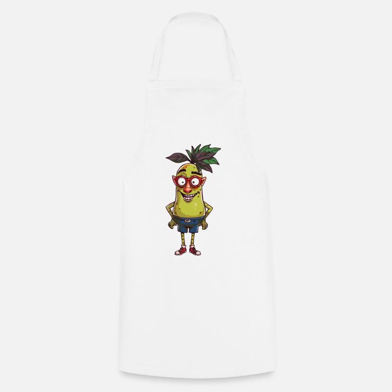 fruit - Tablier de cuisine - blanc