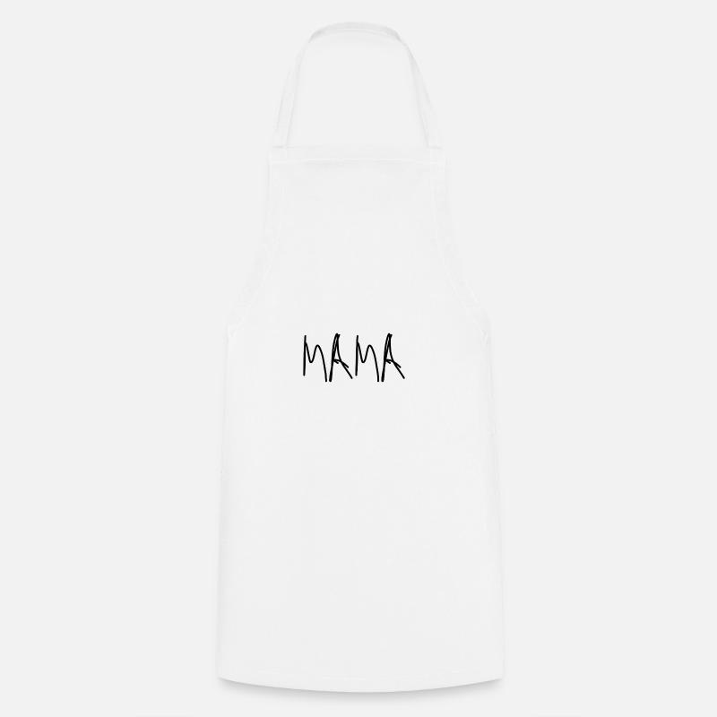 MAMAN - Tablier de cuisine - blanc