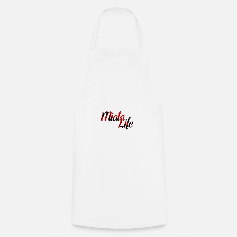 Miata Life - Tablier de cuisine - blanc