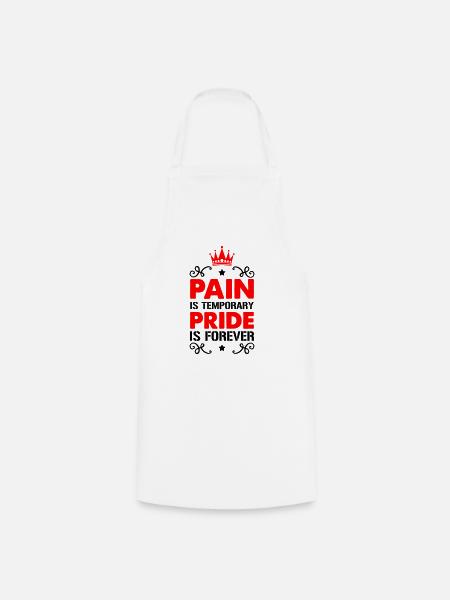 pain pride - Kochschürze - Weiß