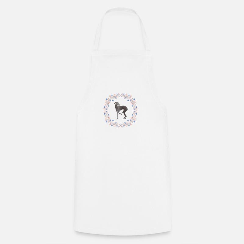 Wind chime with watercolors - Cooking Apron - white