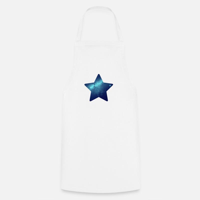 star - Cooking Apron - white