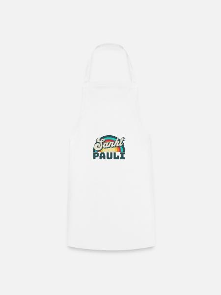 Sankt Pauli St.Pauli Hamburg Paulianer Hamburger - Kochschürze - Weiß