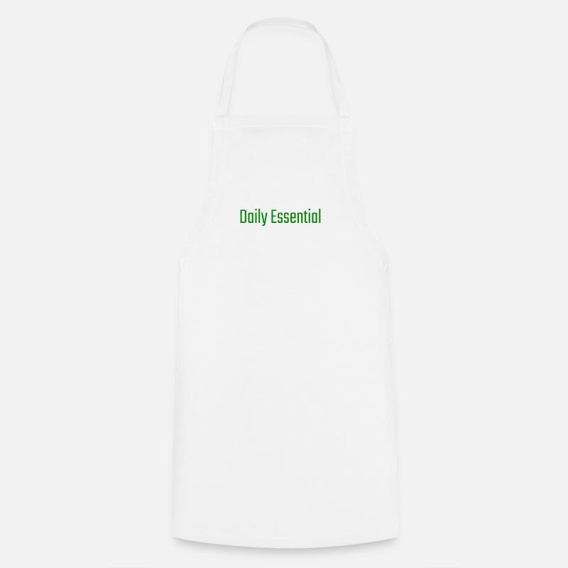 Indispensable toute la journée - Tablier de cuisine - blanc