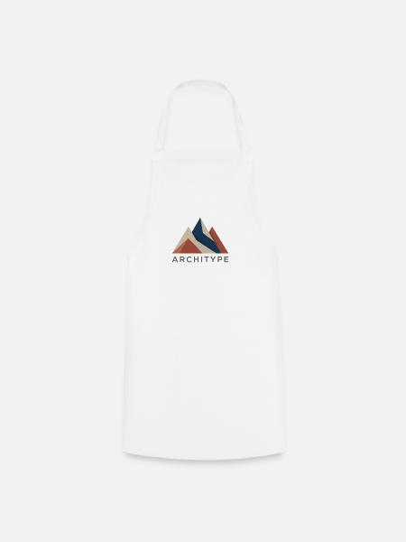 Archityp Nr. 1 - Kochschürze - Weiß