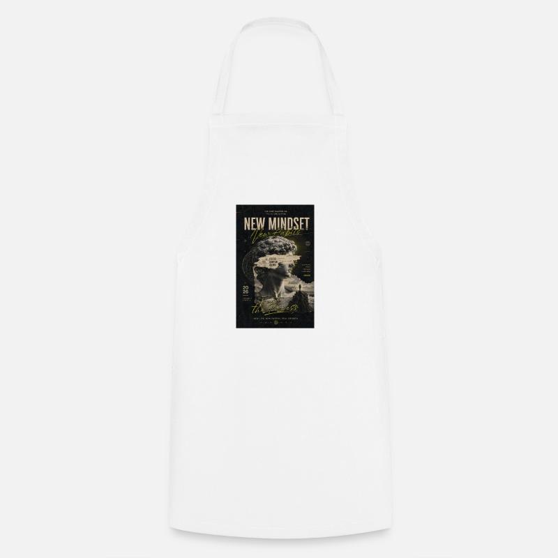 Nouvel esprit, nouvelles habitudes - Tablier de cuisine - blanc