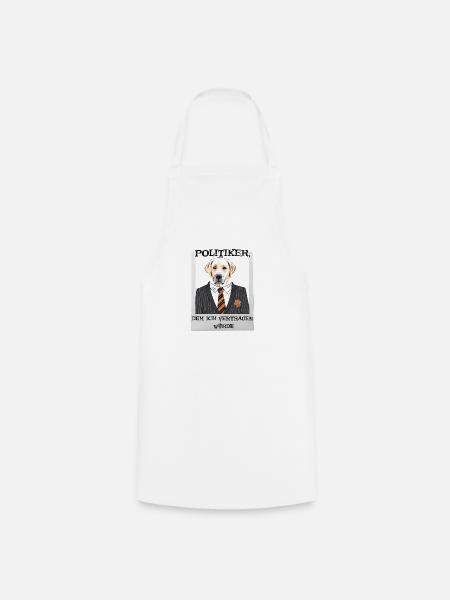 Dem Ich Vertrauen Würde Geschenk - Kochschürze - Weiß