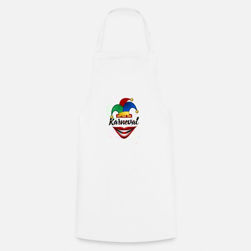 carnaval - Tablier de cuisine - blanc