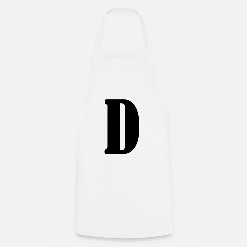 D - Cooking Apron - white