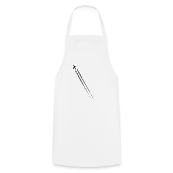 Avion - Tablier de cuisine - blanc - Devant - AI Model Male 185 dark (185cm)