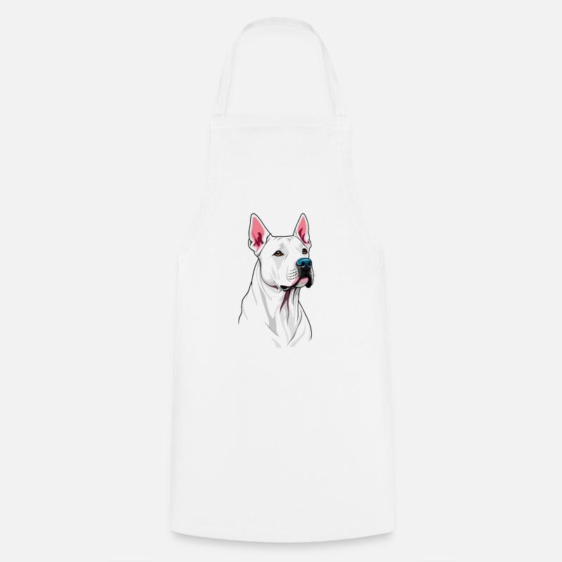 Dogue Argentin - Tablier de cuisine - blanc