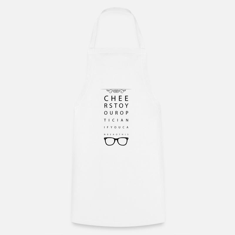 Bravo Opticien - Tablier de cuisine - blanc